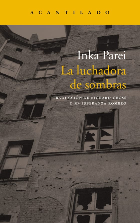 Coberta de La luchadora de sombras, de Inka Parei