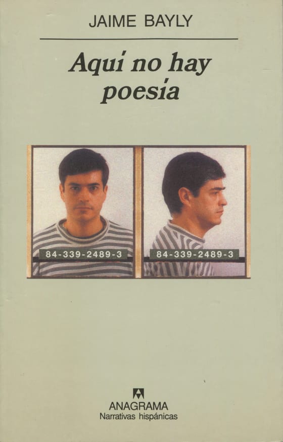 Coberta de Aquí no hay poesía, de Jaime Bayly