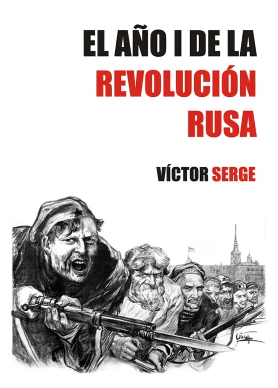 Portada de El año I de la revolución rusa, de Victor Serge