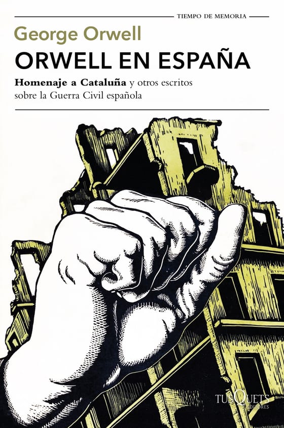 Portada de Orwell en España, de George Orwell