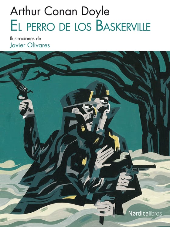 Coberta de El perro de los Baskerville, de Arthur Conan Doyle