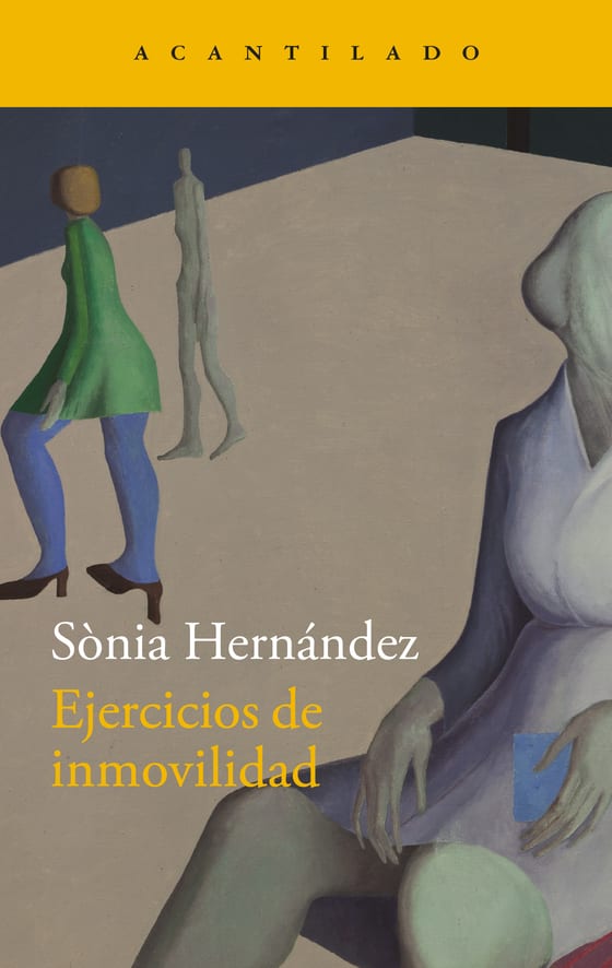 Coberta de Ejercicios de inmovilidad, de Sònia Hernández