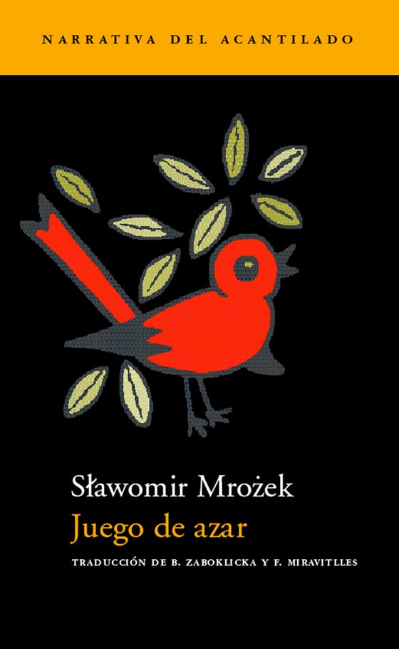Coberta de Juego de azar, de Sławomir Mrożek