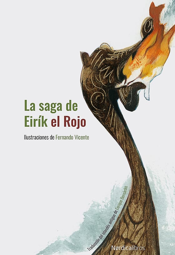 Coberta de La saga de Eirík el Rojo, de Anónimo