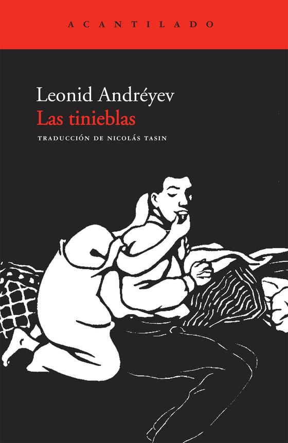 Coberta de Las tinieblas, de Leonid Andréyev