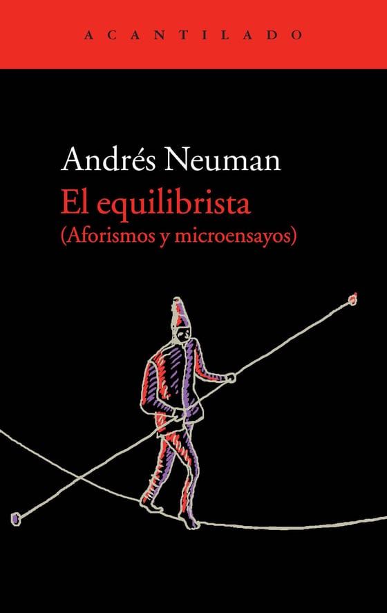 Coberta de El equilibrista, de Andrés Neuman