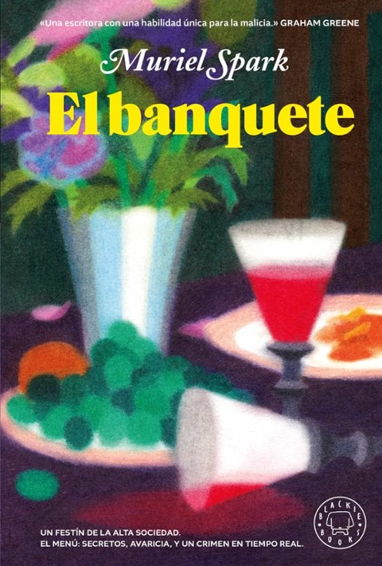 Coberta de El banquete, de Muriel Spark
