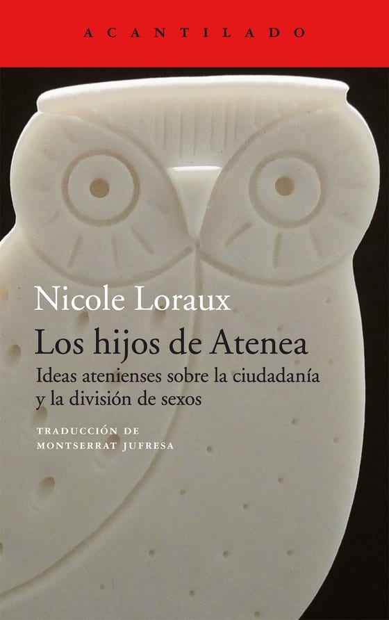 Coberta de Los hijos de Atenea, de Nicole Loraux