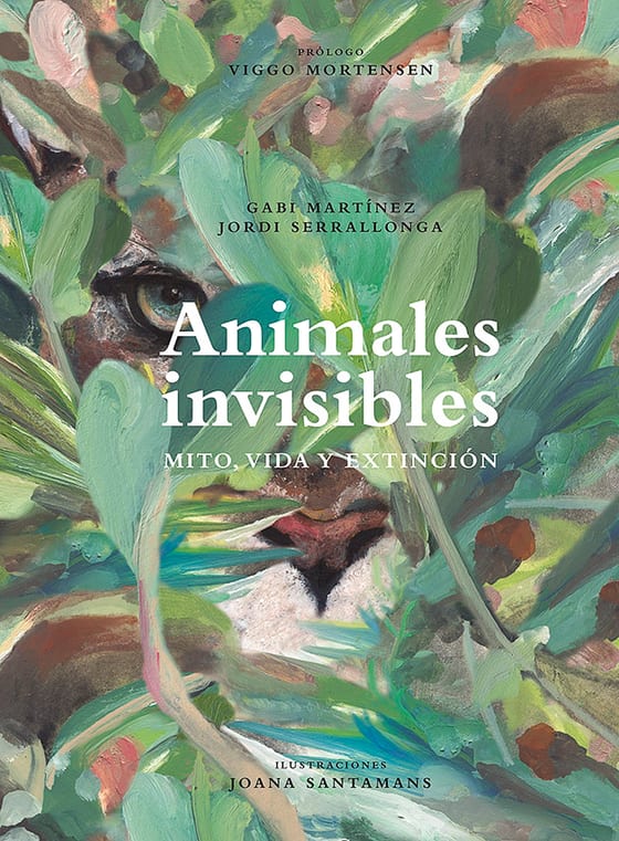 Coberta de Mito, vida y extinción. Animales invisibles, de Gabi Martínez y Jordi Serrallonga