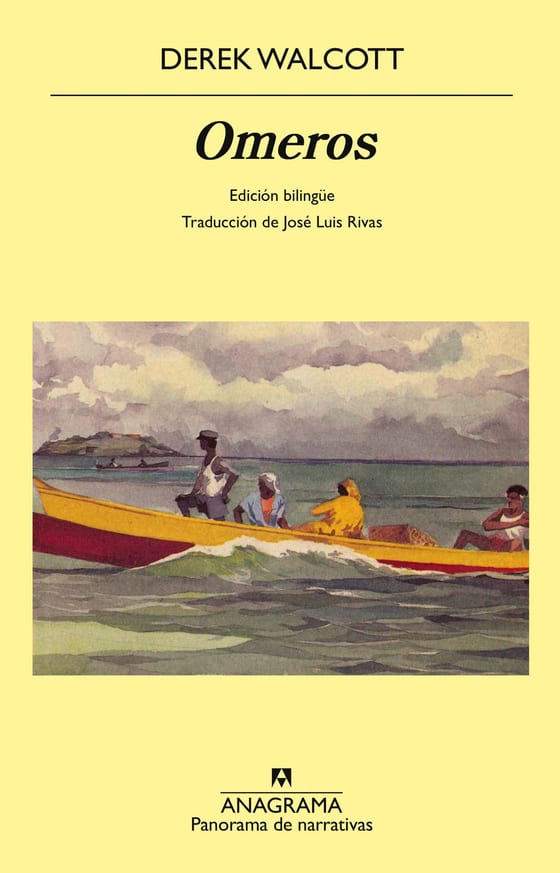 Coberta de Omeros, de Derek Walcott
