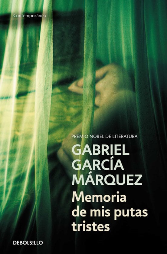 Portada de Memoria de mis putas tristes, de Gabriel García Márquez