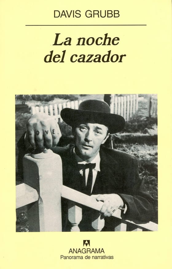 Portada de La noche del cazador, de Davis Grubb