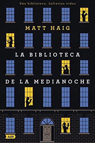 Portada de La biblioteca de la medianoche, de Matt Haig