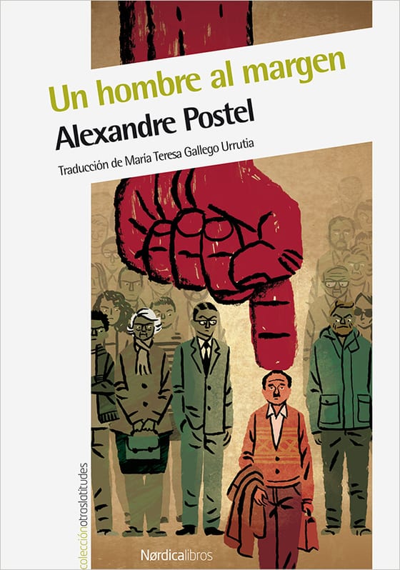 Coberta de Un hombre al margen, de Alexandre Postel