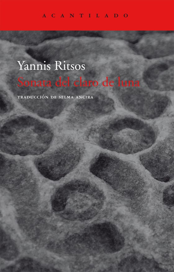 Coberta de Sonata del claro de luna, de Yannis Ritsos