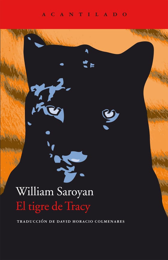 Coberta de El tigre de Tracy, de William Saroyan