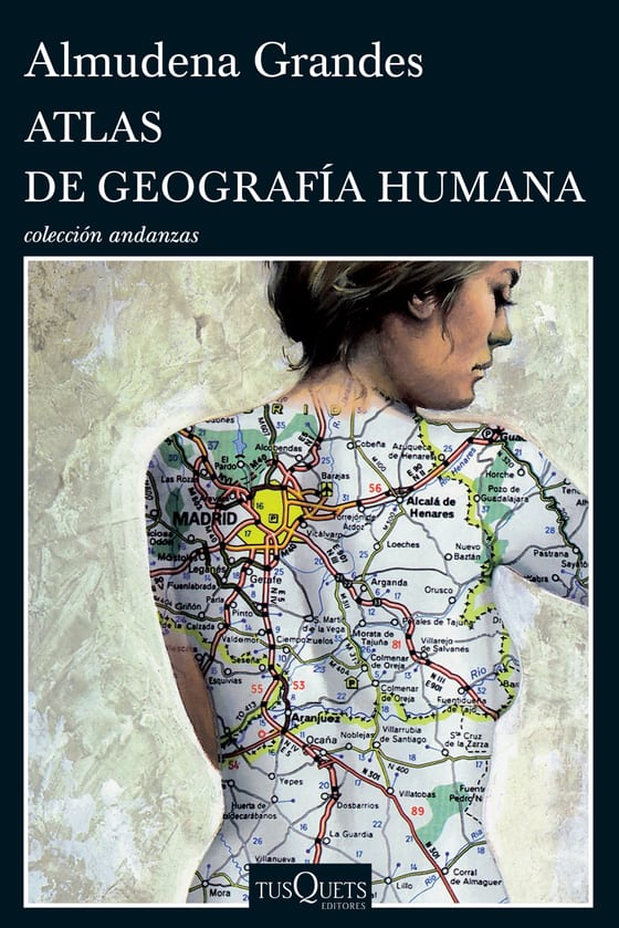 Portada de Atlas de geografía humana, de Almudena Grandes