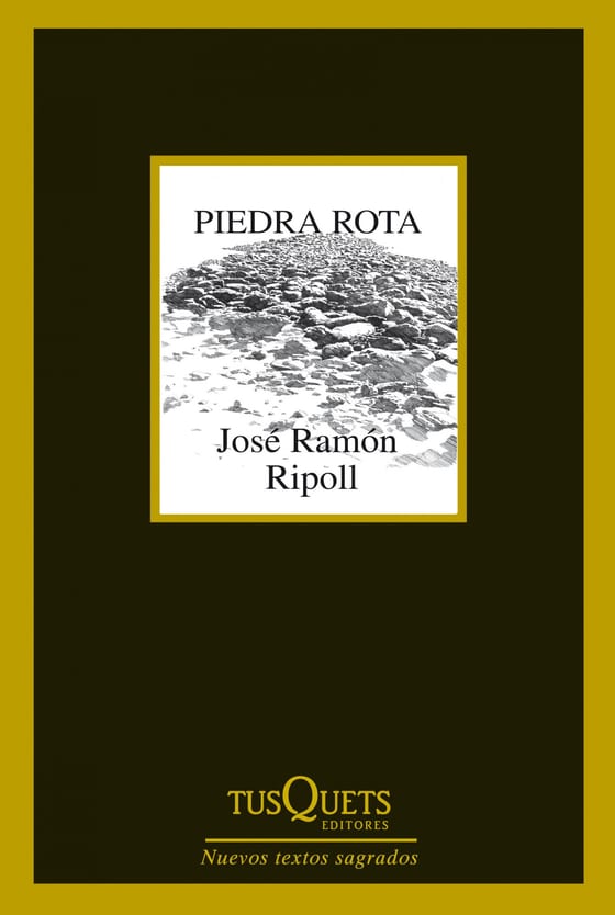 Portada de Piedra rota, de José Ramón Ripoll