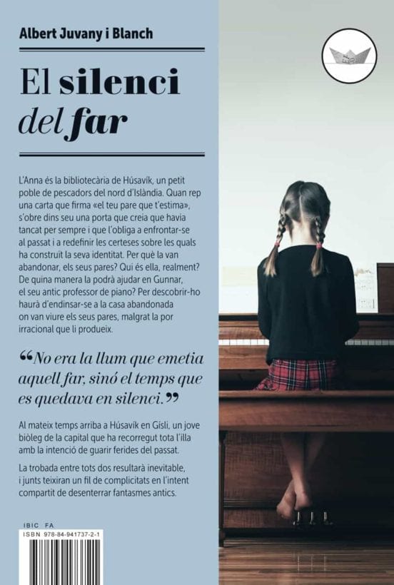 Coberta de El silenci del far, d'Albert Juvany i Blanch
