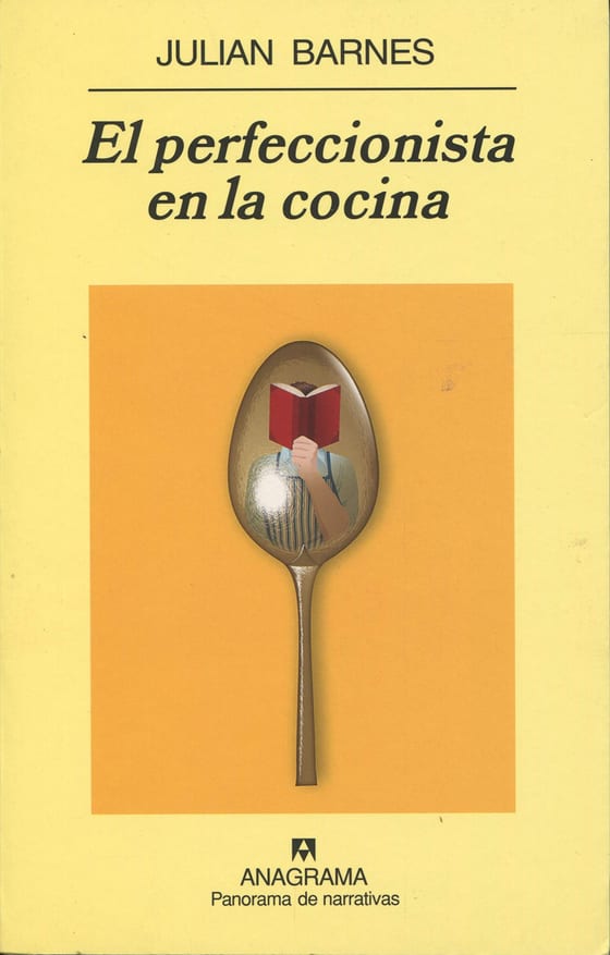 Coberta de El perfeccionista en la cocina, de Julian Barnes