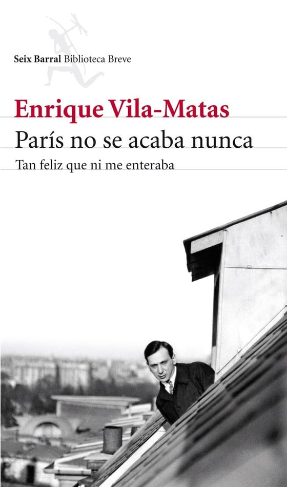 Portada de París no se acaba nunca, de Enrique Vila-Matas