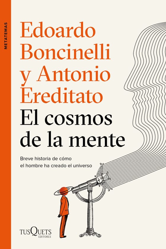 Coberta de El cosmos de la mente, d'Edoardo Boncinelli y Antonio Ereditato