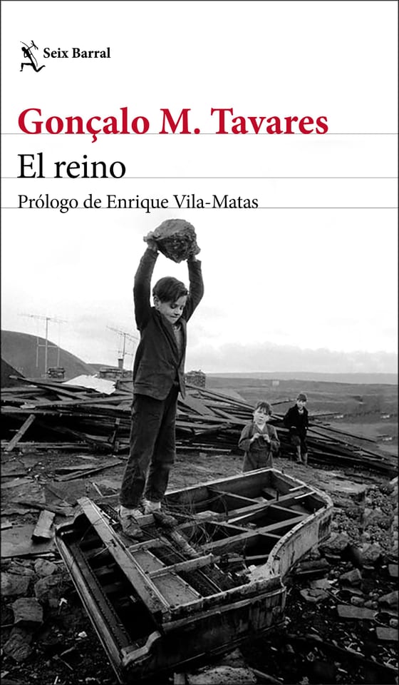 Portada de El reino, de Gonçalo M. Tavares