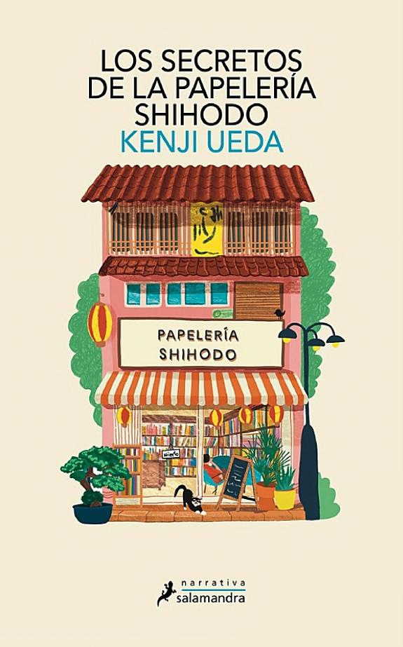 Portada de Los secretos de la papelería Shihodo, de Kenji Ueda