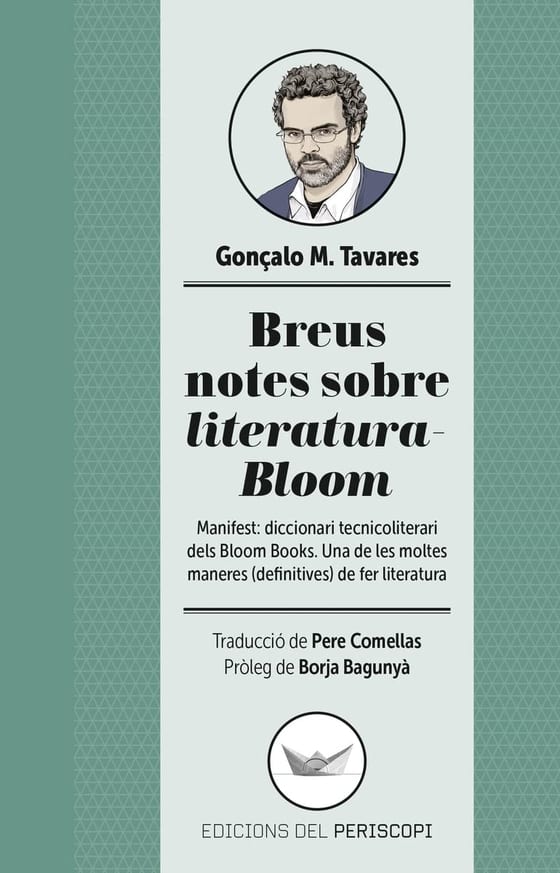 Coberta de Breus notes sobre literatura-Bloom, de Gonçalo M. Tavares