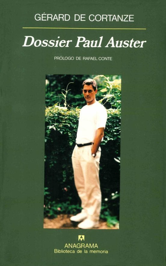 Coberta de Dossier Paul Auster, de Gerard De: Cortanze