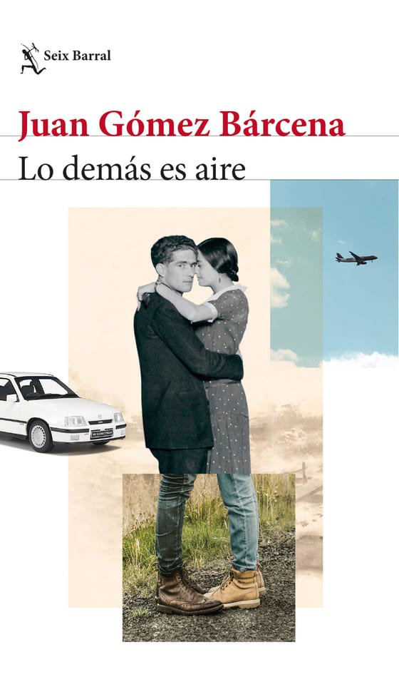 Portada de Lo demás es aire, de Juan Gómez Bárcena