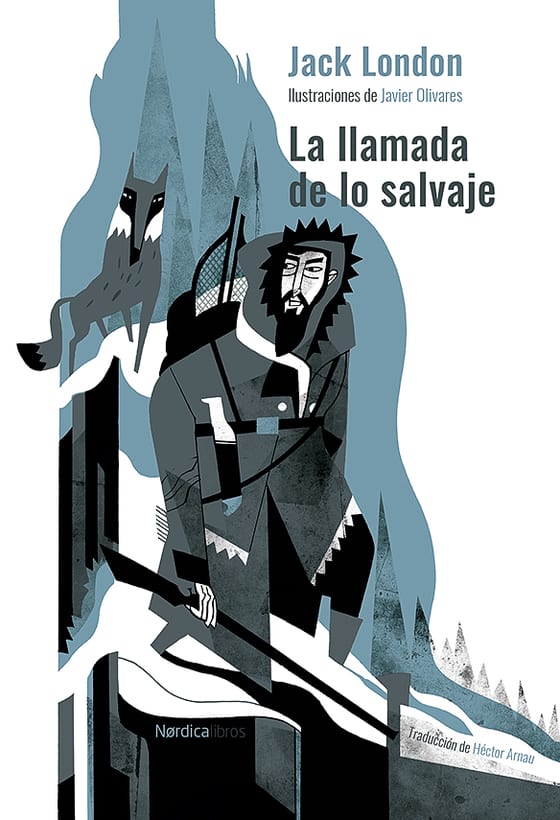Coberta de La llamada de lo salvaje, de Jack London