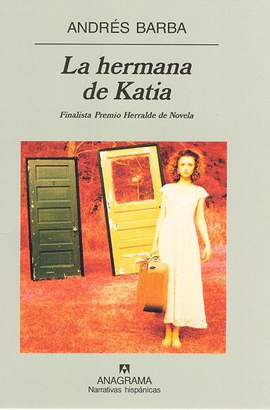 Portada de La hermana de Katia, de Andrés Barba
