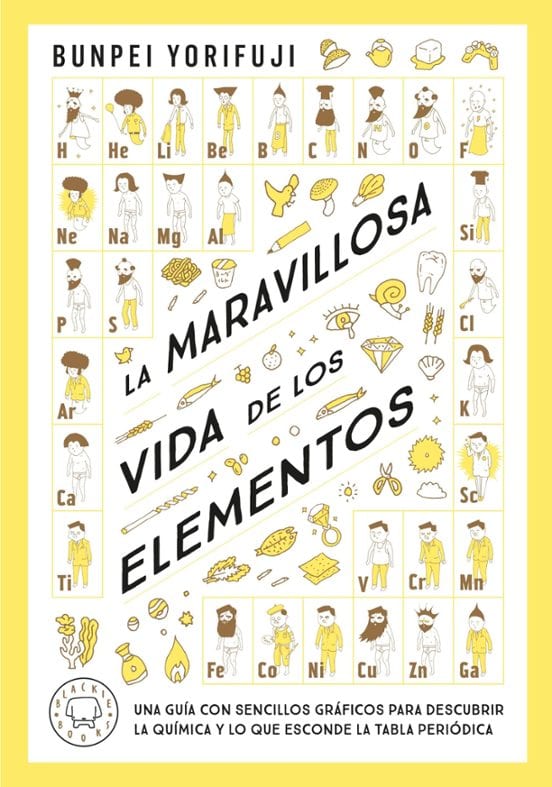 Coberta de La maravillosa vida de los elementos, de Bunpei Yorifuji
