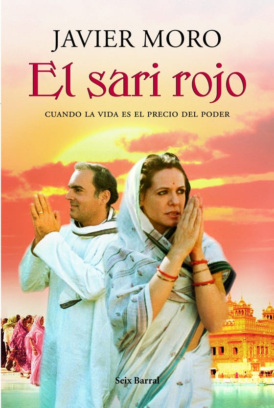 Portada de El sari rojo, de Javier Moro