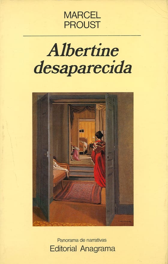 Coberta de Albertine desaparecida, de Marcel Proust