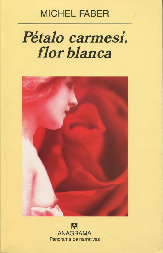 Coberta de Pétalo carmesí, flor blanca, de Michel Faber