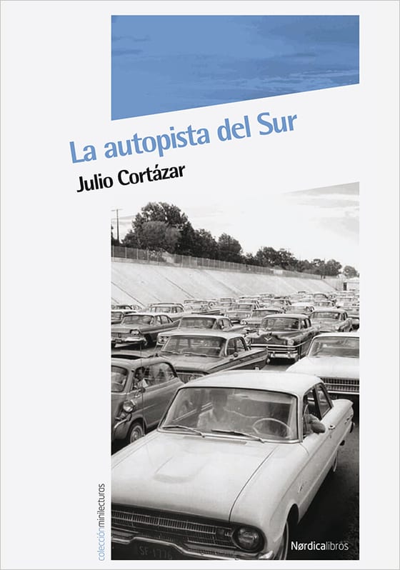 Coberta de La autopista del Sur, de Julio Cortázar