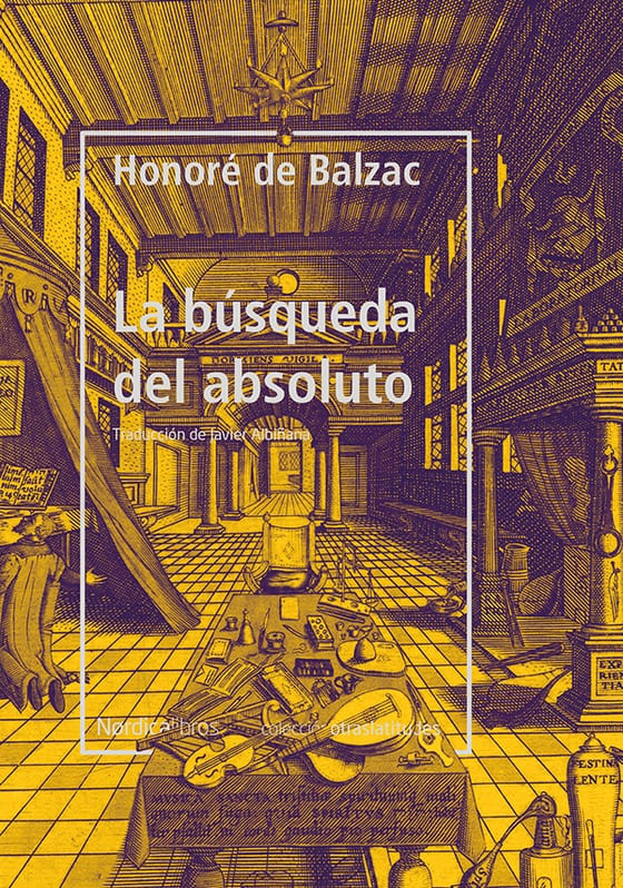Coberta de La búsqueda del absoluto, de Honoré de Balzac