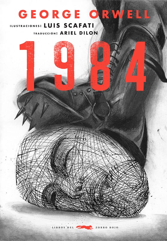 Coberta de 1984, de George Orwell