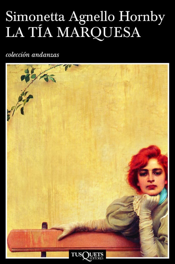 Coberta de La tía marquesa, de Simonetta Agnello Hornby