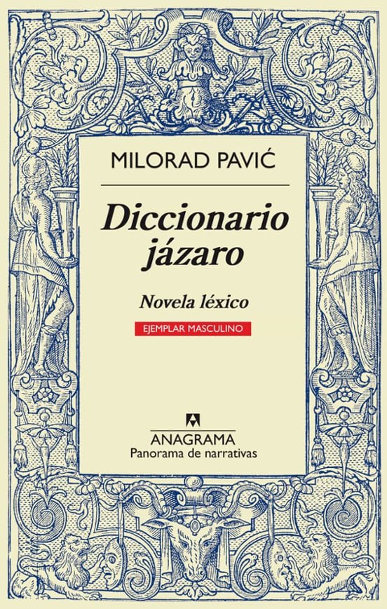 Coberta de Diccionario jázaro, de Milorad Pavic