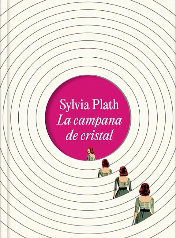 Coberta de La campana de cristal, de Sylvia Plath