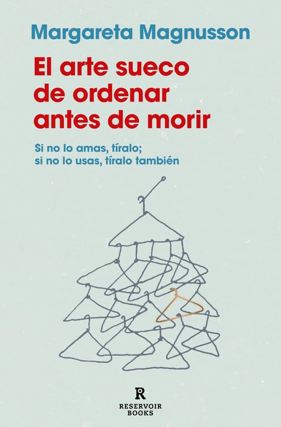 Coberta de El arte sueco de ordenar antes de morir, de Margareta Magnusson