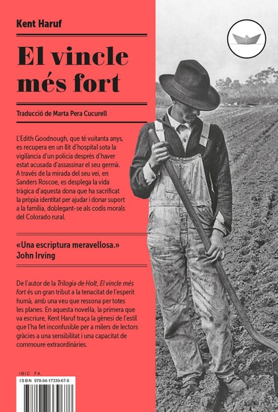 Coberta de El vincle més fort, de Kent Haruf