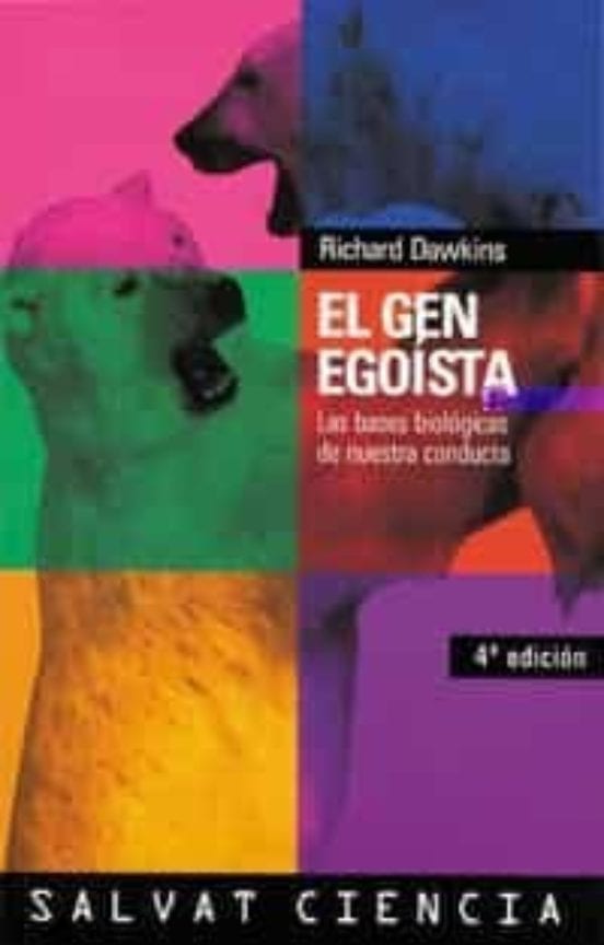 Coberta de El gen egoísta, de Richard Dawkins