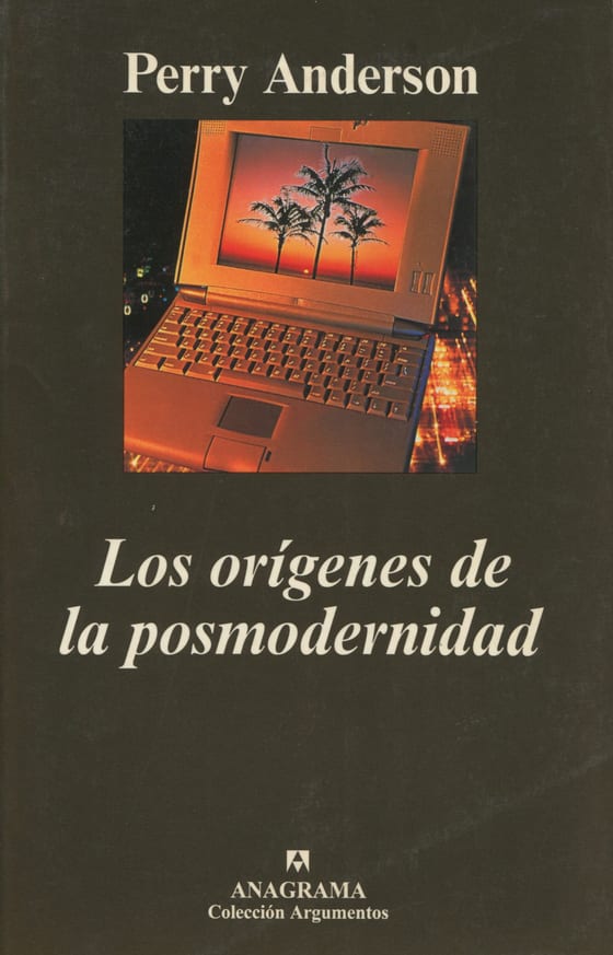 Coberta de Los orígenes de la posmodernidad, de Perry Anderson