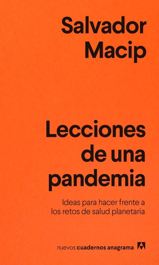 Portada de Lecciones de una pandemia, de Salvador Macip