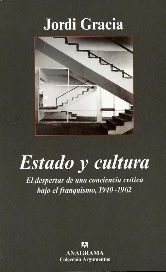 Coberta de Estado y cultura, de Jordi Gràcia