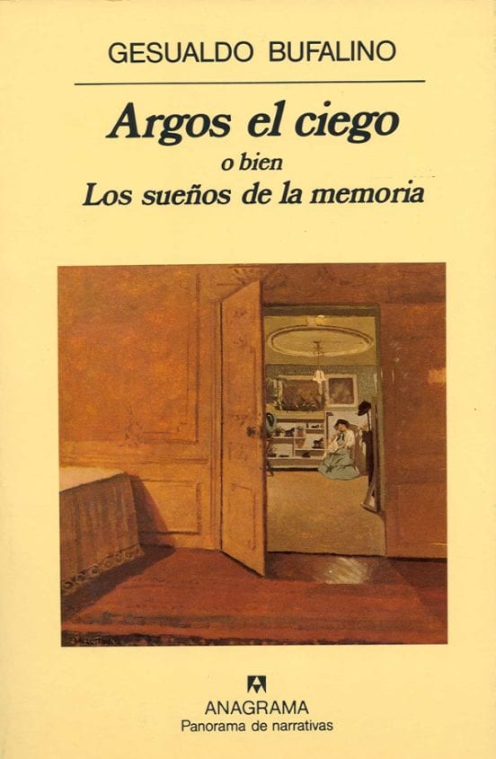 Portada de Argos el ciego, de Gesualdo Bufalino